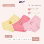 [set 3c] Quần chip đùi Quần lót bé gái Dokma nhiều mẫu cho bé từ 2 - 8 tuổi - Image 6