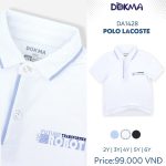 Áo thun polo Dokma cho bé trai vải xịn xò size 2y-6y - Image 2