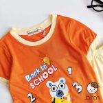 Minky bộ cộc áo in "back to school" cho bé size nhí 80-120 - Image 4