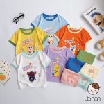 Minky bộ cộc áo in "back to school" cho bé size nhí 80-120 - Image 6