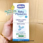 [có size mini] Sữa dưỡng thể Lotion dưỡng ẩm chiết xuất Hạnh nhân Chicco 50ml & 200ml (mẫu mới) - Image 4