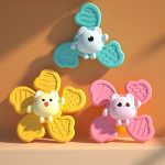 Đồ chơi con quay chong chóng dính tường cho bé (mẫu monster)