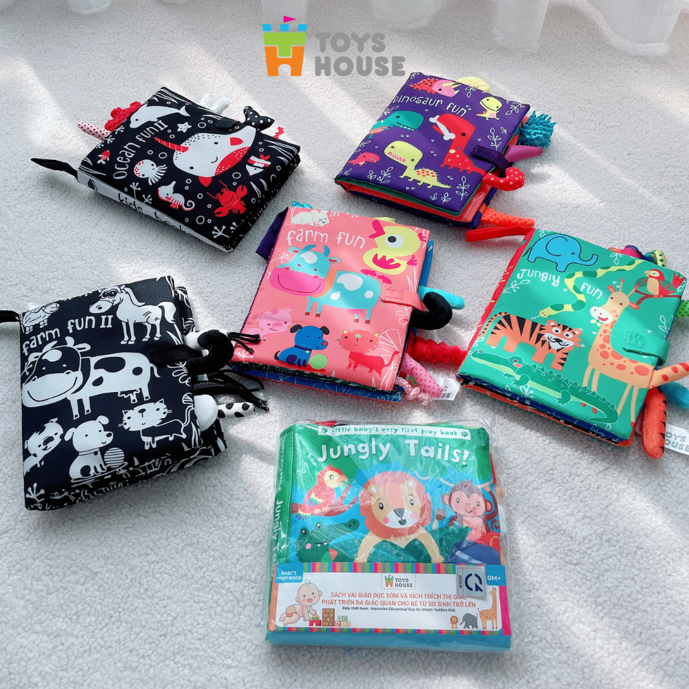 shopee-vn-11134207-7quk.jpg Đồ chơi Sách vải Toys House với nhiều chủ đề giúp phát triển đa giác quan cho bé sơ sinh - Image 1