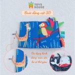 Đồ chơi Sách vải Toys House với nhiều chủ đề giúp phát triển đa giác quan cho bé sơ sinh - Image 6