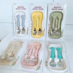 Set 2 thìa muỗng nĩa inox TGM nội địa Hàn cho bé tập ăn dặm có hộp đựng - Image 2