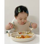 Set 2 thìa muỗng nĩa inox TGM nội địa Hàn cho bé tập ăn dặm có hộp đựng - Image 6