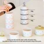 Hộp trữ sữa chia thực phẩm 3 ngăn in họa tiết TGM Hàn Quốc cho mẹ và bé khi ra ngoài - Image 5