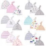 Nón sơ sinh Momcare cho bé nhiều mẫu  (lẻ và set 3) - Image 2