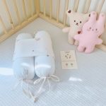 Đồ chơi Thú nhồi bông Organic Monona hình thỏ gấu hổ có bấm chút chít cho bé vui - Image 4