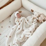 Đồ chơi Thú nhồi bông Organic Monona hình thỏ gấu hổ có bấm chút chít cho bé vui - Image 6