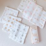 Khăn tắm sợi tre Monona chất liệu organic cao cấp mềm mịn cho bé có hộp giấy (set 1 - set 2) - Image 4