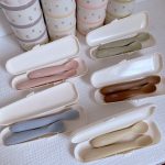 Set 2 Thìa / muỗng silicone TGM nội địa Hàn cho bé tập ăn dặm - Image 5