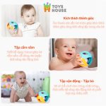 Đồ chơi Bóng lục lạc cho bé tập bò tập cầm nắm Toys House - Image 6