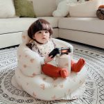 Ghế hơi tập ngồi đa năng Umoo mẫu Olive / Bear xinh xắn chuẩn xì tai Hàn quốc