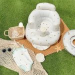 Ghế hơi tập ngồi đa năng Umoo mẫu Olive / Bear xinh xắn chuẩn xì tai Hàn quốc - Image 2