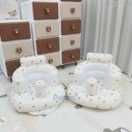 Ghế hơi tập ngồi đa năng Umoo mẫu Olive / Bear xinh xắn chuẩn xì tai Hàn quốc - Image 3