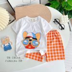 Bộ cộc Minky hình thú to chó cứu hộ size nhí 80-120 size đại 130-150 cho bé - Image 2