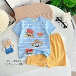 Bộ cộc Minky hình thú to chó cứu hộ size nhí 80-120 size đại 130-150 cho bé - Image 5