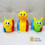 Đồ chơi Lật đật hình ốc sên hình vịt có bánh xe cho bé Toys House - Image 3