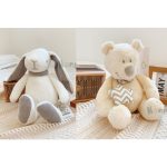 Thỏ bông Gấu bông Softlife đồ chơi thú nhồi bông cao cấp phong cách Hàn quốc size 20cm 36cm cho bé chơi (có ảnh thật) - Image 2