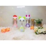 [Thanh lý] Đồ chơi Xúc xắc Lục lạc cầm tay Hola hình động vật có đèn và nhạc cho bé - Image 2