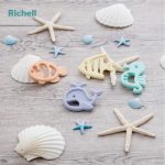 Gặm nướu silicone Richell Nhật Bản sinh vật biển mềm mại an toàn cho bé - Image 2