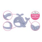 Gặm nướu silicone Richell Nhật Bản sinh vật biển mềm mại an toàn cho bé - Image 3