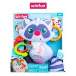 Đồ chơi treo nôi hình Cáo cam/ Gấu mèo cảm ứng phát nhạc Winfun cho bé - Image 5