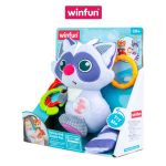Đồ chơi treo nôi hình Cáo cam/ Gấu mèo cảm ứng phát nhạc Winfun cho bé - Image 6