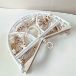 Giàn phơi Móc chùm kẹp phơi đồ Holla cho bé mẫu gấp gọn được 24 và 32 kẹp - Image 3