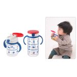 Bình ống hút uống nước AQ Richell 320ml cho bé (mẫu mới) - Image 5