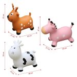 Đồ chơi Thú nhún bơm hơi Toys House cho bé chơi vận động (Tặng kèm đồ bơm) - Image 5
