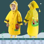 [Tặng quà] Áo mưa cho bé hình khủng long nhẹ mềm không mùi có mặt nạ che mặt (có ảnh thật) - Image 5