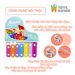 Đồ chơi Đàn gõ Xylophone kèm sáo, lục lạc, kèn harmonica cho bé Toys House - Image 3