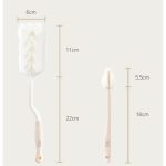 Set 2 cây Cọ rửa bình sữa bọt biển mút xốp TGM Hàn Quốc cho bé - Image 3