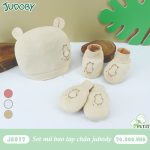 [Dokma-Judoby] Set nón bao tay chân cho bé từ sơ sinh vải mềm mại thoáng khí - Image 6