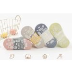 Set 5 đôi vớ / tất lưới bo bàn chân có đế chống trượt cho bé - Image 2