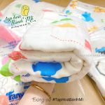 [Thanh lý] Chăn mền gạc 5 lớp Fany có họa tiết cho bé size đại 120x120 - Image 2