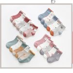 Set 5 đôi vớ tất thu đông Nemo baby dày dặn êm chân cho bé