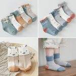 Set 5 đôi vớ tất thu đông Nemo baby dày dặn êm chân cho bé - Image 3