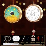 Đồ chơi Đèn lồng gỗ bé tự tô màu , bộ kit tự làm đèn lồng trung thu DIY bằng gỗ cho bé - Image 3
