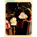 Đồ chơi Đèn lồng gỗ bé tự tô màu , bộ kit tự làm đèn lồng trung thu DIY bằng gỗ cho bé - Image 6