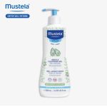 Sữa tắm gội cho bé sơ sinh và trẻ da thường Mustela 500ml (mẫu mới) - Image 5