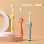 Bàn chải đánh răng cho bé Minisoft cotton toothbrush lông tơ mềm mịn (nhiều mẫu) - Image 5