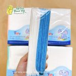 Khăn sữa gạc Fany xô trắng (set 10 cái) nhiều kích thước cho bé - Image 6
