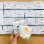 Khẩu trang trẻ em vải Mamaru nano bạc kháng khuẩn 0m-24m (set 3 cái) - Image 4
