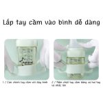 Tay cầm bình sữa hình cánh tiên bằng silicon cho mọi loại bình cho bé tự cầm - Image 6