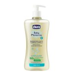 [có size mini] Sữa tắm gội cho bé Chicco Hoa cúc và Yến mạch 200ml và 500ml (mẫu mới) - Image 2
