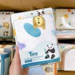 Khăn sữa sợi tre Fany set 10 cái kt 31x30 (nhiều mẫu) cho bé - Image 4