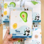 Khăn sữa sợi tre Fany set 10 cái kt 31x30 (nhiều mẫu) cho bé - Image 5